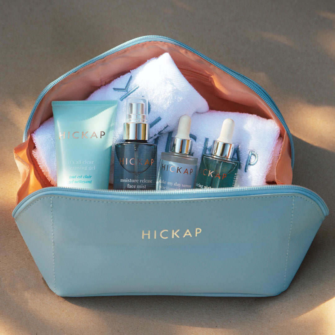 Unfold Makeup Bag - Blue