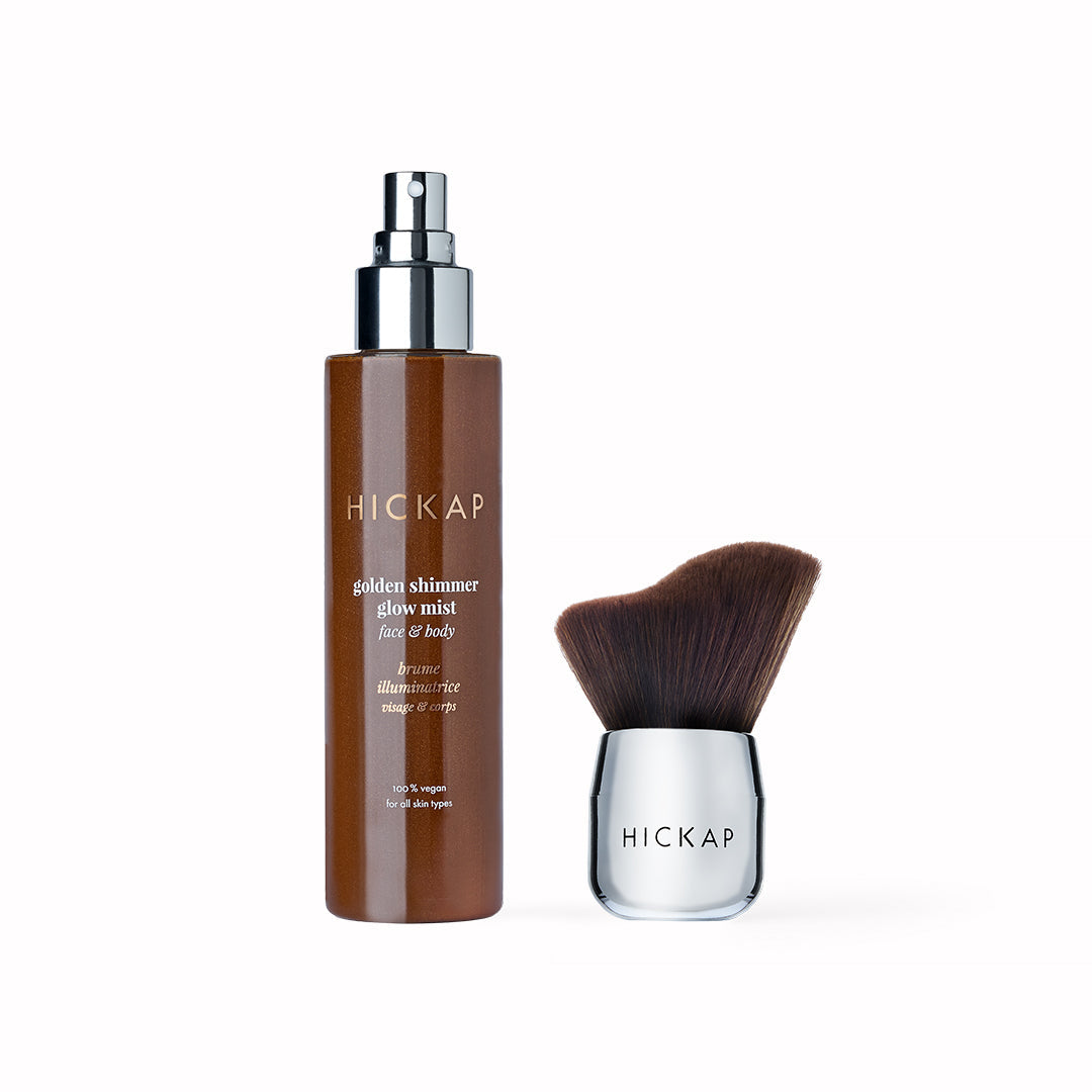 Glow Mist + Face & Body Brush